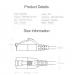 Патч-корд Samzhe S/FTP CAT 6a, 1.5 m, White