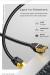 Патч-корд Samzhe SSTP CAT 7, 1.5 m, Black