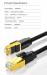 Патч-корд Samzhe SFTP CAT 8, 1.5 m, Black
