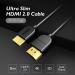 Кабель Erston Ultra Slim HDMI-HDMI, 3 m, v2.0 (PCH-301)