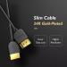 Кабель Erston Ultra Slim HDMI-HDMI, 1 m, v2.0 (PCH-301)
