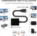 Адаптер Erston HDMI Male - VGA Female with 3.5 mm&USB cable (PCZ-2015)