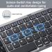 Клавіатура бездротова складана Erston Mini Bluetooth (UKR / EN / RU)