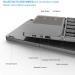 Клавіатура бездротова складана Erston Mini Bluetooth (UKR / EN / RU)