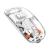 Миша бездротова прозора Erston Bluetooth/Wireless White