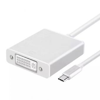 Адаптер Erston USB Type C - DVI Female, 0.2 m (PCT-1014)