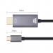 Кабель Erston USB Type C - HDMI 2.0 4K@60Hz, 1.8 m