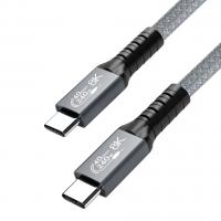 Кабель Erston USB 4.0 Type C - Type C, 240W, 1.8 m