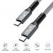 Кабель Erston USB 4.0 Type C - Type C, 240W, 1.5 m