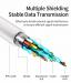 Адаптер Erston USB Type C - VGA Female, 0.2 m (PCT-1013)