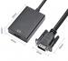 Адаптер Erston VGA Male - HDMI Female with 3.5 mm&USB cable (PCZ-2012)