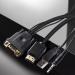 Кабель Erston VGA Male - HDMI Male with 3.5 mm&USB cable, 1 m (PCZ-3017)