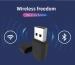USB адаптер Erston 2 в 1 WiFi (2.4G) + Bluetooth 4.2 Mini